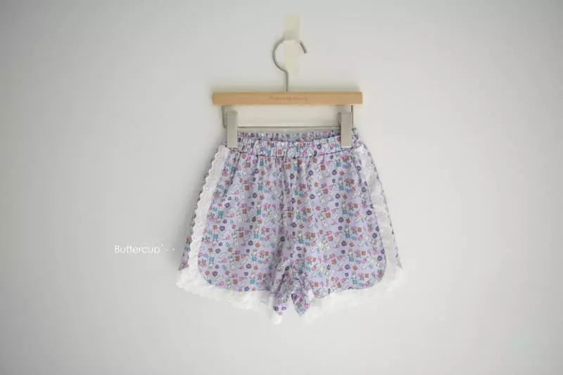 Buttercup - Korean Children Fashion - #magicofchildhood - Rabbit Lace Shorts