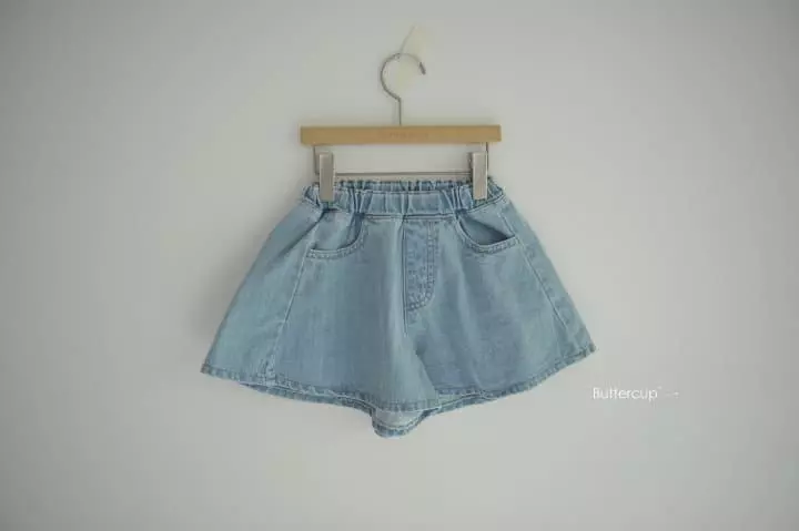 Buttercup - Korean Children Fashion - #minifashionista - Plare Denim Shorts - 12