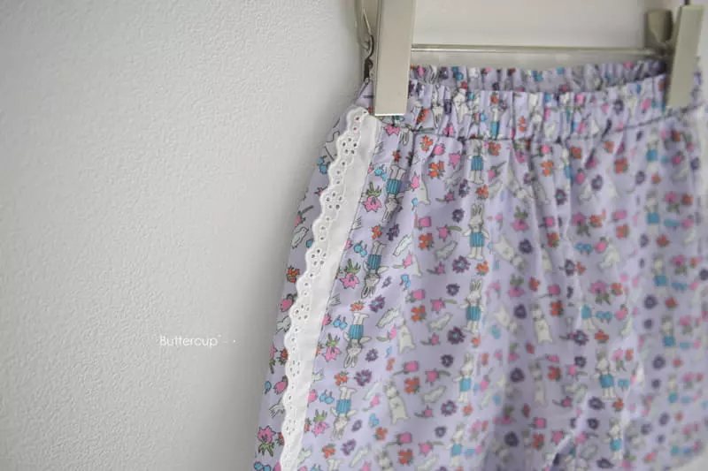 Buttercup - Korean Children Fashion - #minifashionista - Rabbit Lace Shorts - 2