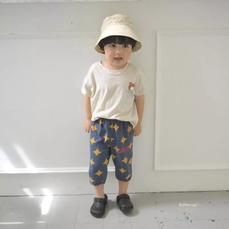 Buttercup - Korean Children Fashion - #prettylittlegirls - Pin Dot Bear Tee - 8