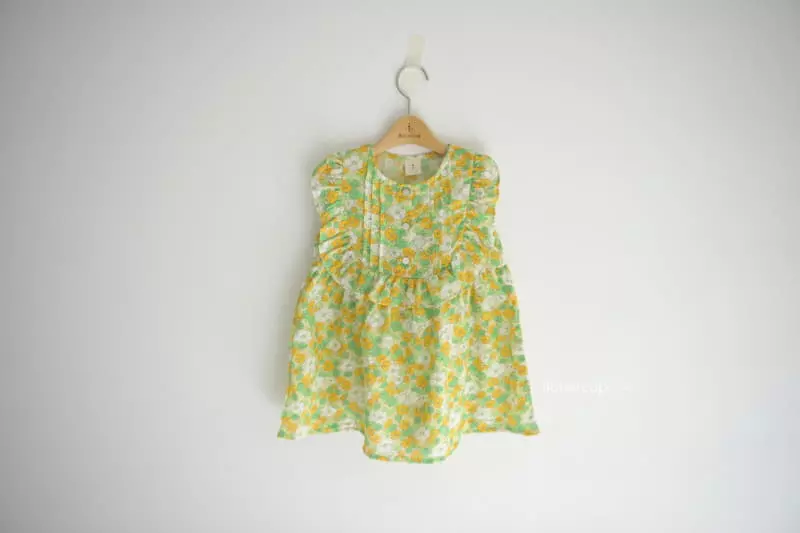 Buttercup - Korean Children Fashion - #minifashionista - Pintuck One-piece - 4