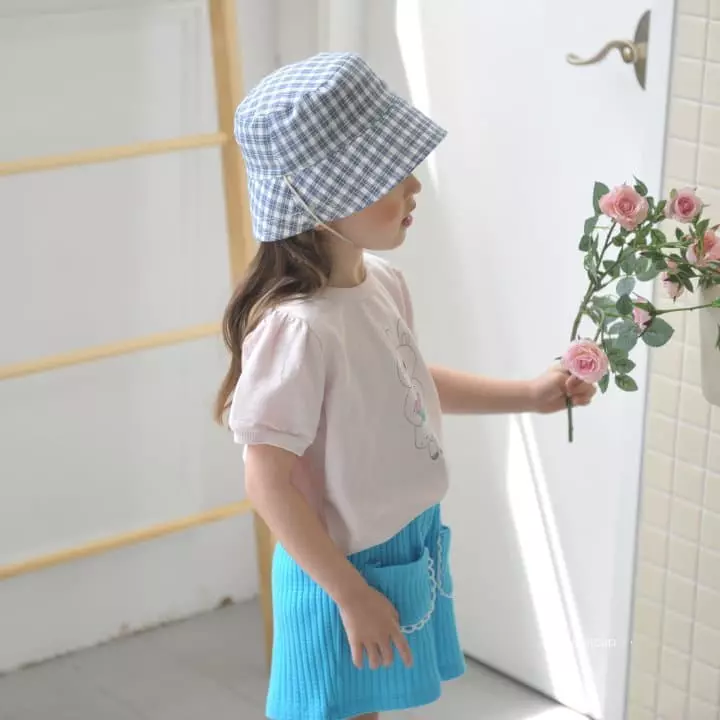 Buttercup - Korean Children Fashion - #toddlerclothing - Apple Rabbit Tee - 2