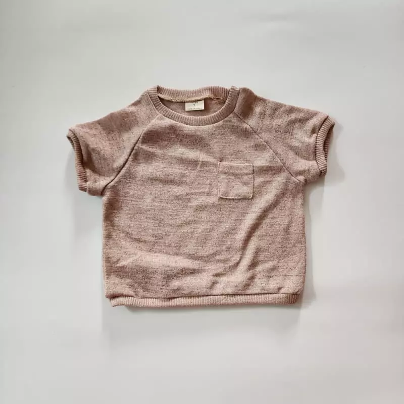 Ccomabee - Korean Children Fashion - #Kfashion4kids - Knit Raglan Tee - 3
