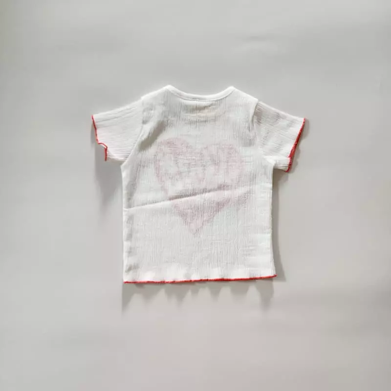 Ccomabee - Korean Children Fashion - #childofig - Heart Tee - 9
