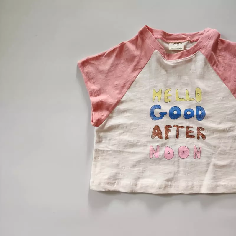 Ccomabee - Korean Children Fashion - #childofig - Hello Raglan Tee - 8