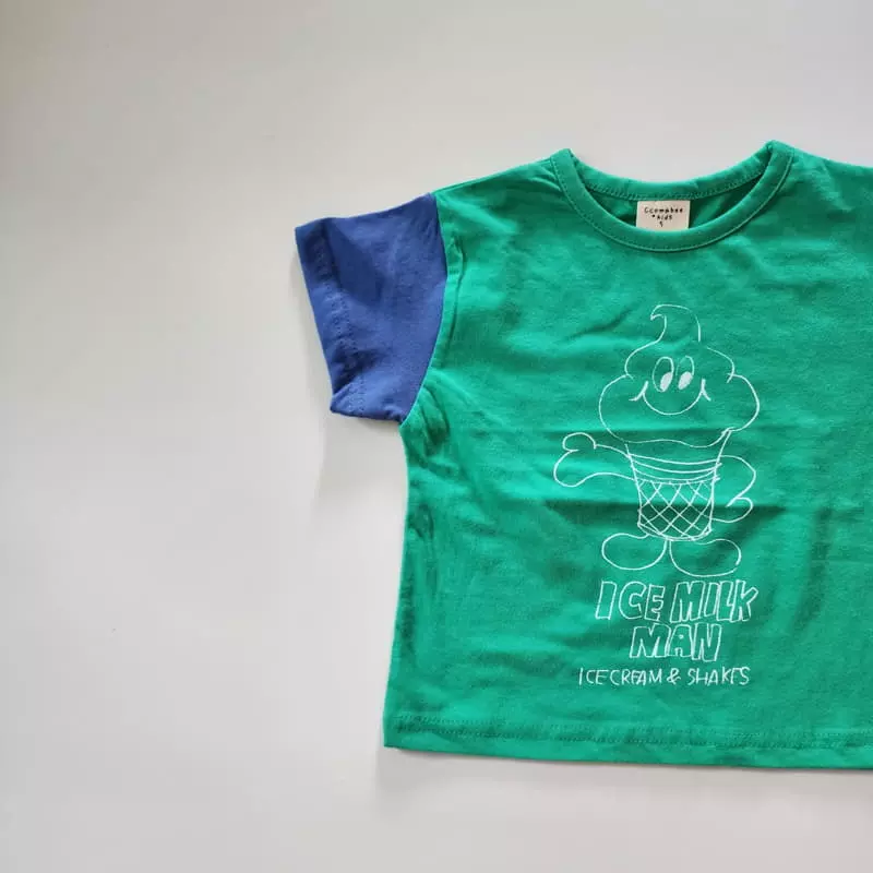 Ccomabee - Korean Children Fashion - #designkidswear - Ice Cream Tee - 8