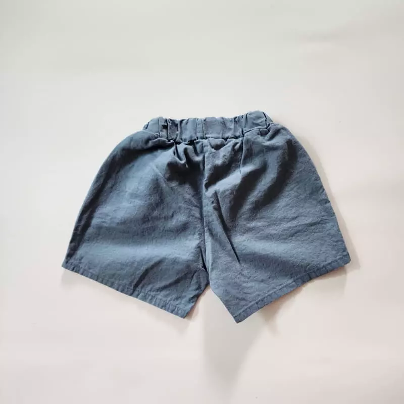 Ccomabee - Korean Children Fashion - #designkidswear - Linen Dart Shorts - 6