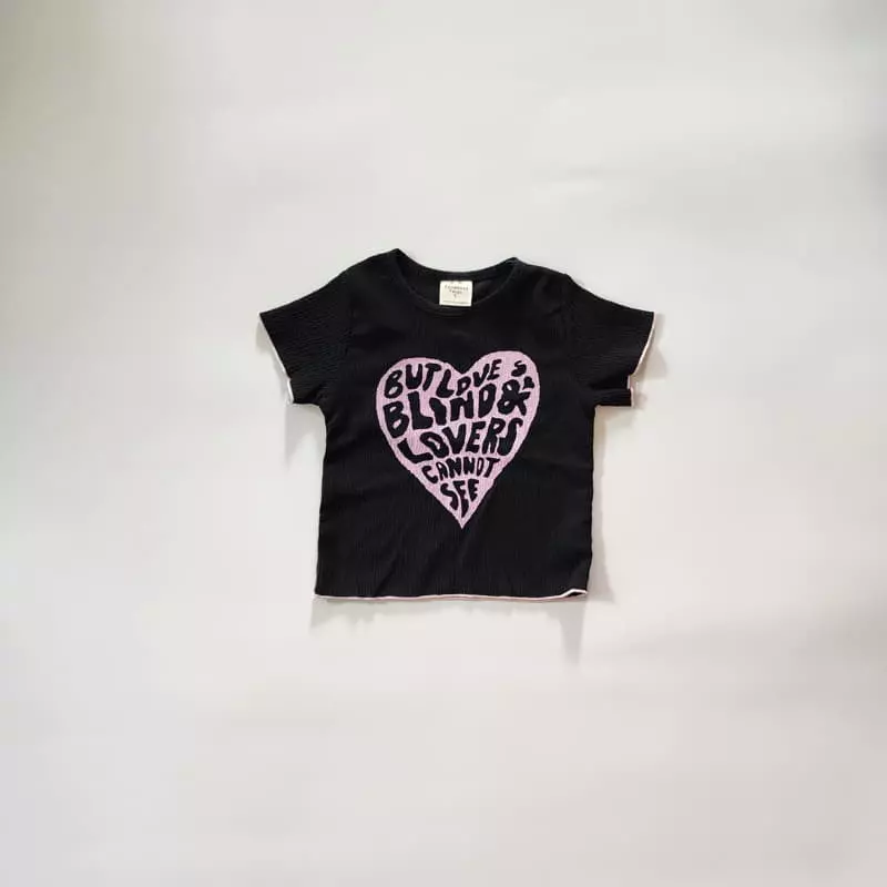 Ccomabee - Korean Children Fashion - #kidsstore - Heart Tee - 2