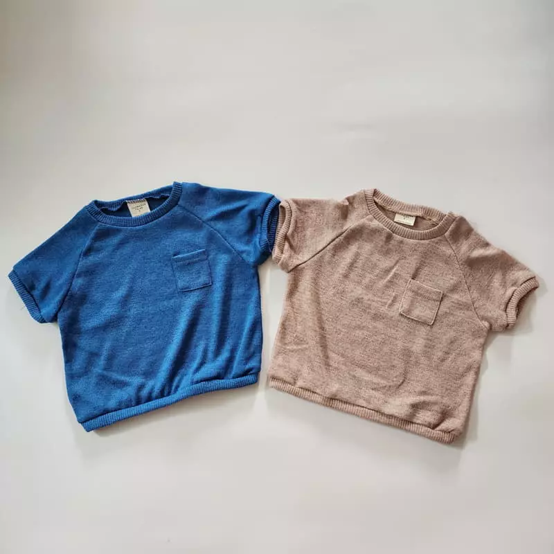Ccomabee - Korean Children Fashion - #kidsstore - Knit Raglan Tee