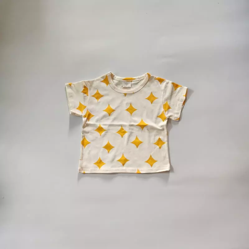 Ccomabee - Korean Children Fashion - #littlefashionista - Star Tee - 2