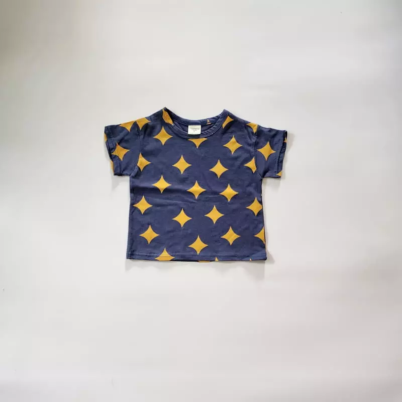 Ccomabee - Korean Children Fashion - #todddlerfashion - Star Tee - 6