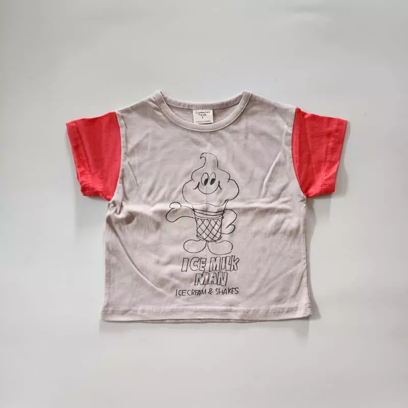 Ccomabee - Korean Children Fashion - #todddlerfashion - Ice Cream Tee - 3