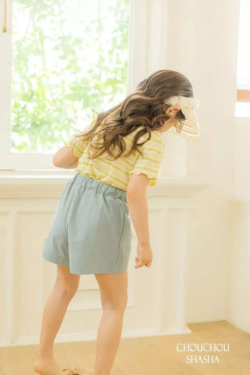 Chouchou Shasha - Korean Children Fashion - #Kfashion4kids - Charlang Stripes Tee - 10