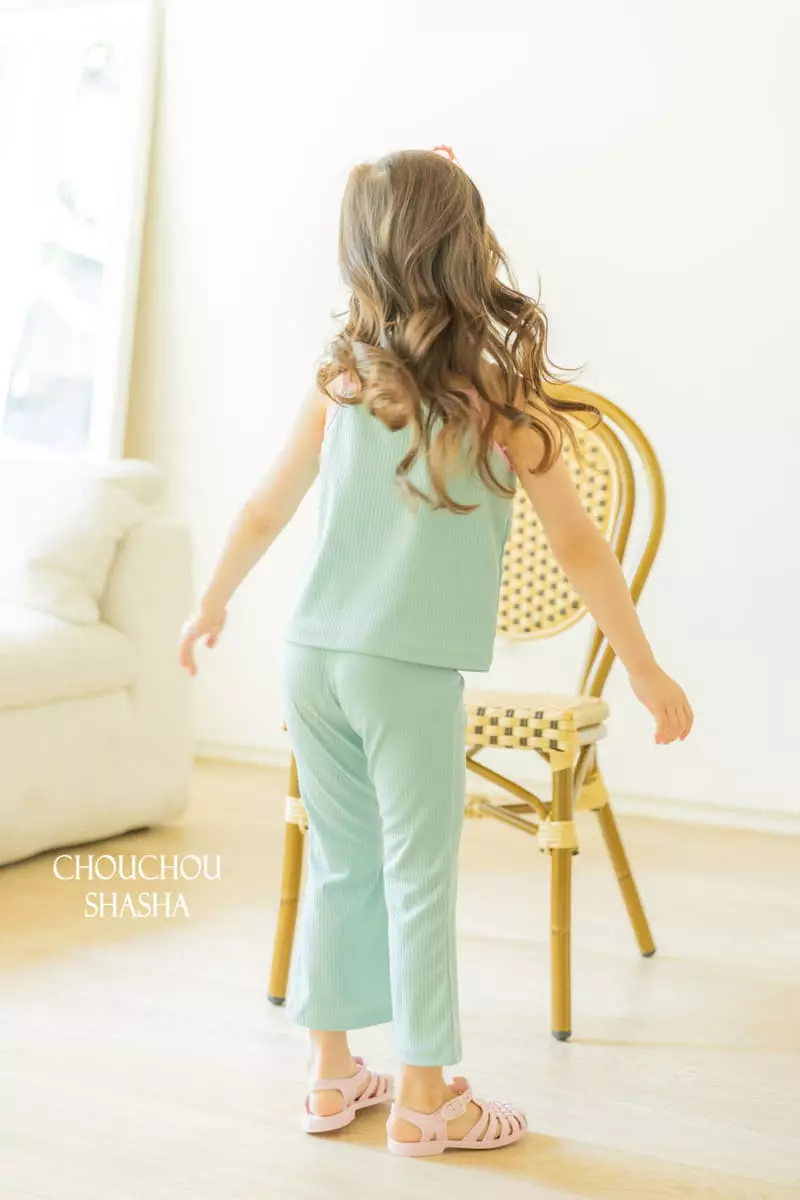 Chouchou Shasha - Korean Children Fashion - #childofig - Cool Rib Pants - 4