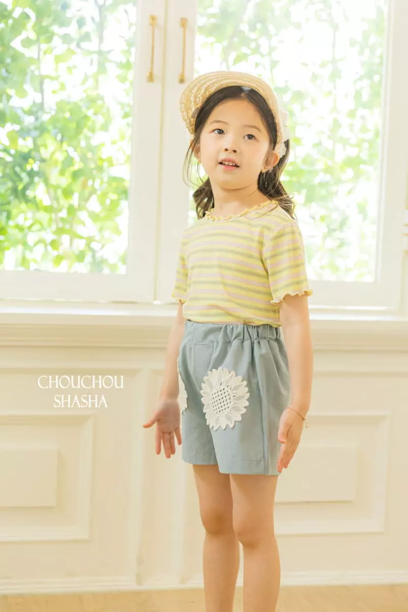 Chouchou Shasha - Korean Children Fashion - #discoveringself - Charlang Stripes Tee - 5