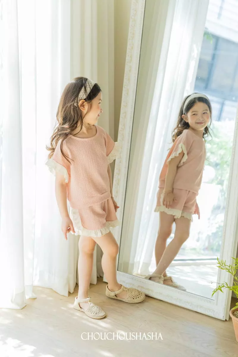 Chouchou Shasha - Korean Children Fashion - #stylishchildhood - Laila Top Bottom Set - 5