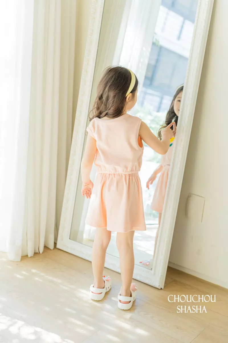 Chouchou Shasha - Korean Children Fashion - #toddlerclothing - Lu Terry Top Bottom Set - 9
