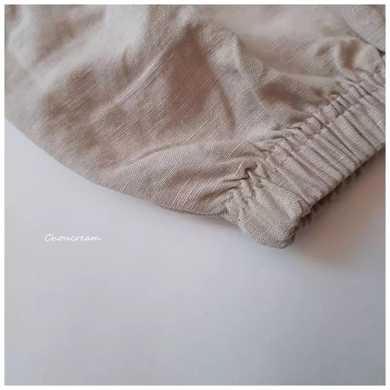 Choucream - Korean Baby Fashion - #onlinebabyshop - Linen Bloomer - 10