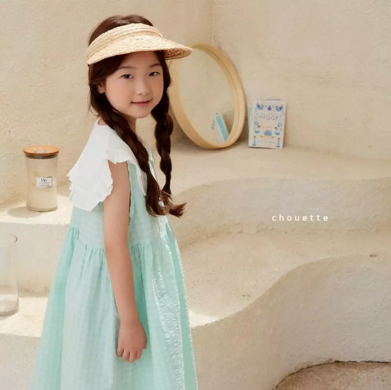 Chouette - Korean Children Fashion - #Kfashion4kids - Juisy Ruffle Collar One-piece - 12