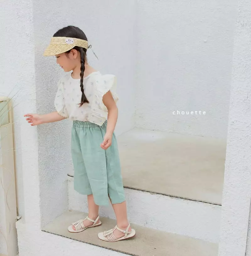 Chouette - Korean Children Fashion - #childrensboutique - Linen Slit Pants - 3