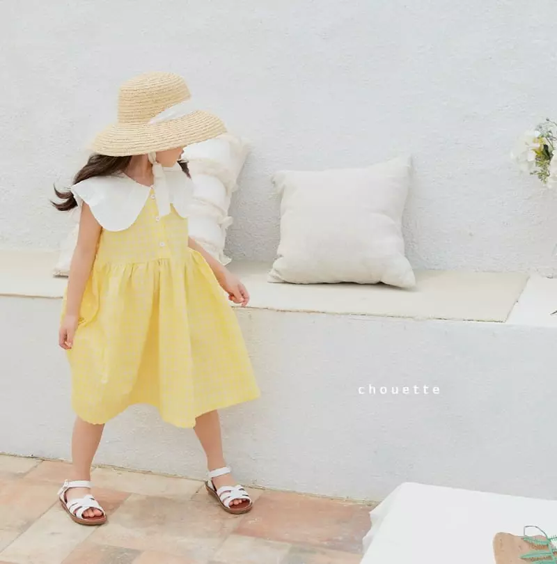 Chouette - Korean Children Fashion - #prettylittlegirls - Juisy Ruffle Collar One-piece - 2