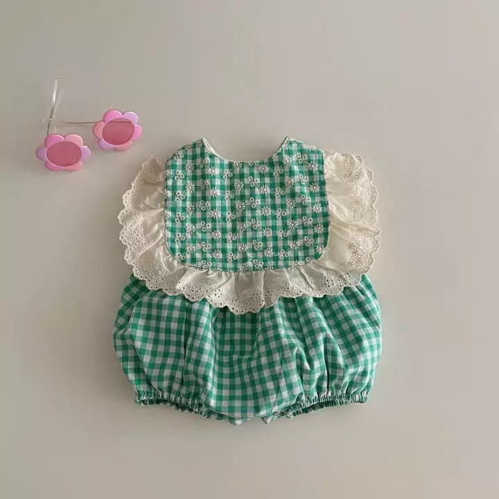 Ciel De Maman - Korean Baby Fashion - #babygirlfashion - Embo Bodysuit - 5