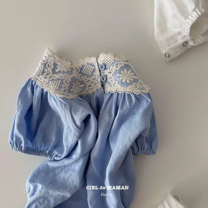 Ciel De Maman - Korean Baby Fashion - #babylifestyle - Line Square Bodysuit - 11