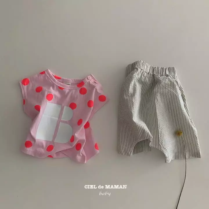 Ciel De Maman - Korean Baby Fashion - #babywear - Stripes Pants - 9