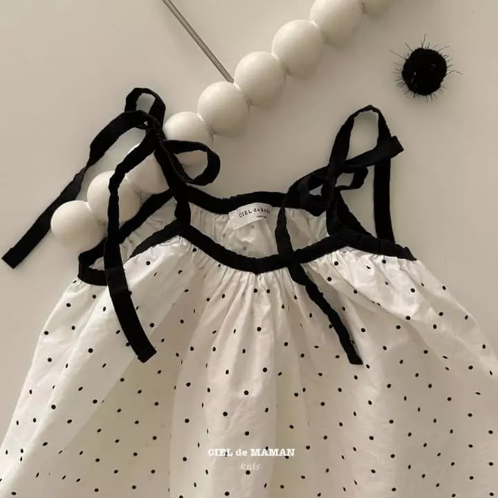 Ciel De Maman - Korean Children Fashion - #kidzfashiontrend - Plare String Blouse - 4