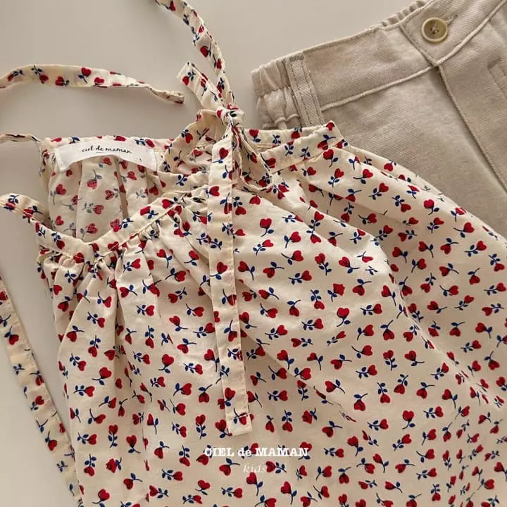 Ciel De Maman - Korean Children Fashion - #childofig - Plare String Blouse - 9