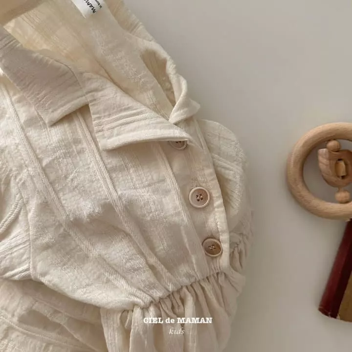 Ciel De Maman - Korean Children Fashion - #childofig - Trandy One-piece - 8
