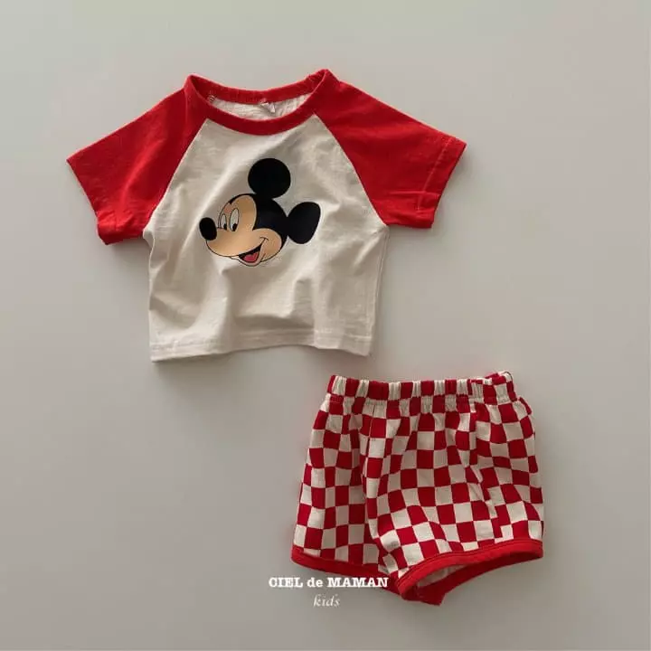 Ciel De Maman - Korean Children Fashion - #designkidswear - M Cub Top Bottom Set - 8