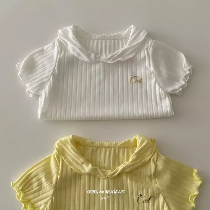 Ciel De Maman - Korean Children Fashion - #designkidswear - Laini Tee - 3