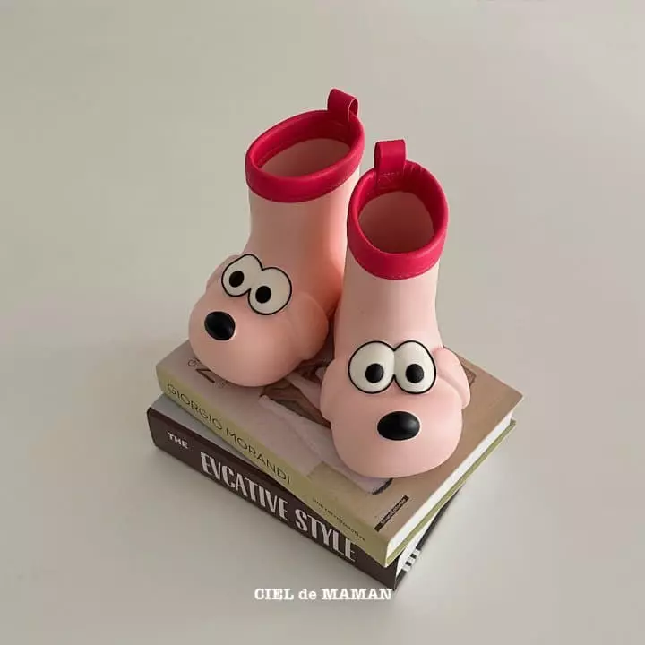 Ciel De Maman - Korean Children Fashion - #designkidswear - Puppy Rain Boots - 4
