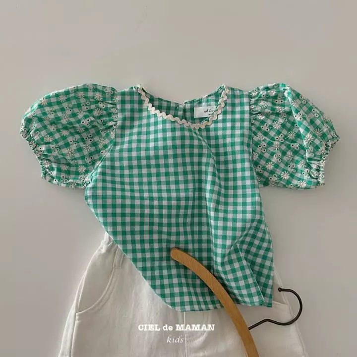 Ciel De Maman - Korean Children Fashion - #kidsshorts - Embo Blouse - 12