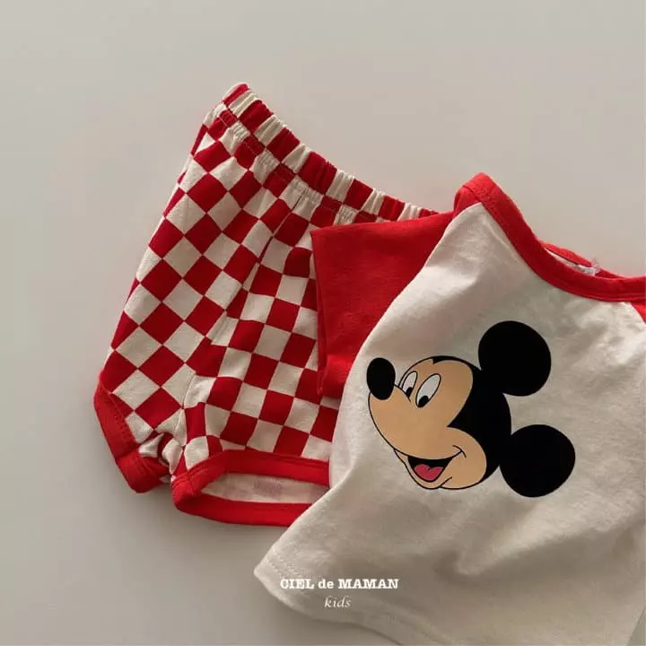 Ciel De Maman - Korean Children Fashion - #kidsshorts - M Cub Top Bottom Set - 11