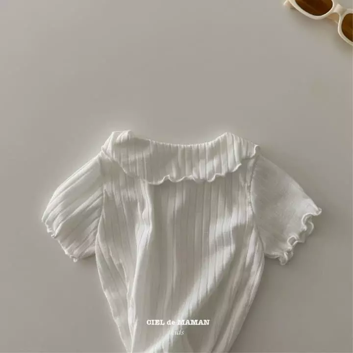 Ciel De Maman - Korean Children Fashion - #kidsshorts - Laini Tee - 6