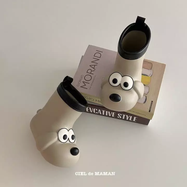 Ciel De Maman - Korean Children Fashion - #kidsshorts - Puppy Rain Boots - 6