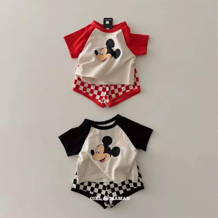Ciel De Maman - Korean Children Fashion - #kidsstore - M Cub Top Bottom Set - 12