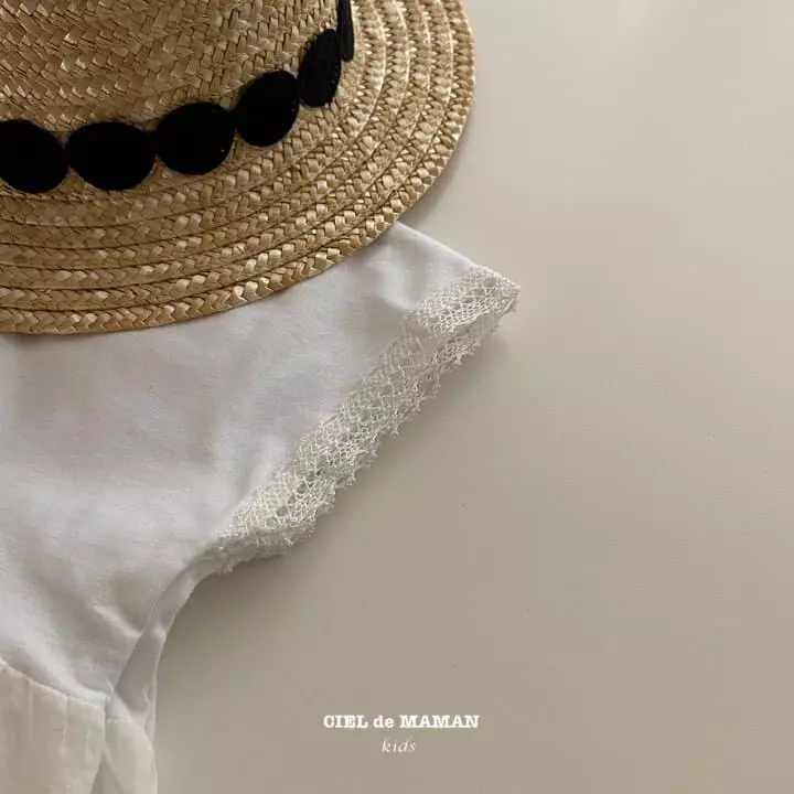 Ciel De Maman - Korean Children Fashion - #kidsstore - Lace Tee - 8