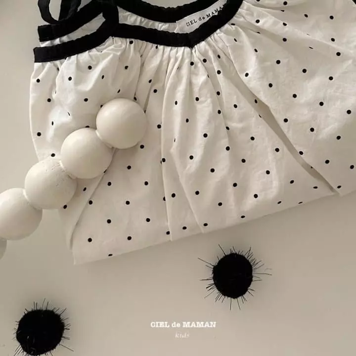 Ciel De Maman - Korean Children Fashion - #littlefashionista - Plare String Blouse - 5