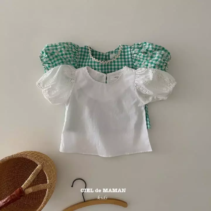 Ciel De Maman - Korean Children Fashion - #littlefashionista - Embo Blouse - 2