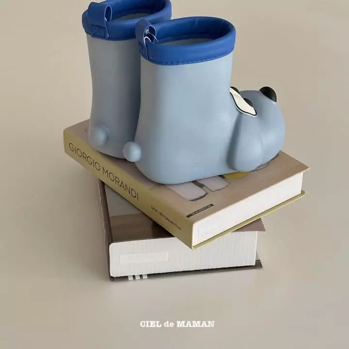 Ciel De Maman - Korean Children Fashion - #littlefashionista - Puppy Rain Boots - 10