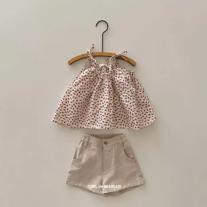 Ciel De Maman - Korean Children Fashion - #minifashionista - Plare String Blouse - 7