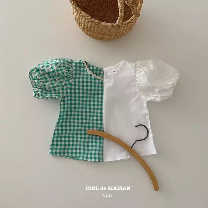 Ciel De Maman - Korean Children Fashion - #magicofchildhood - Embo Blouse - 4
