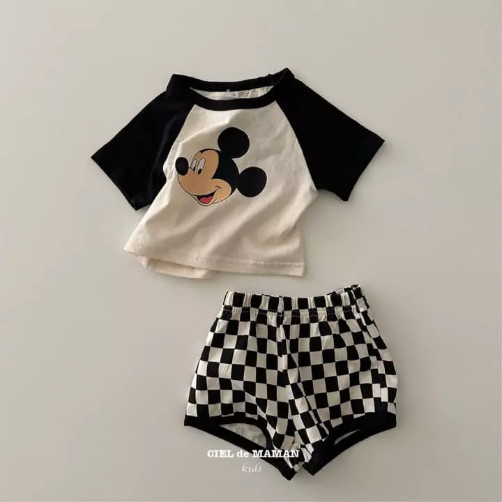 Ciel De Maman - Korean Children Fashion - #minifashionista - M Cub Top Bottom Set - 3
