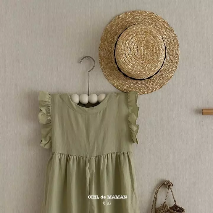 Ciel De Maman - Korean Children Fashion - #prettylittlegirls - Frill Jumpsuit - 7