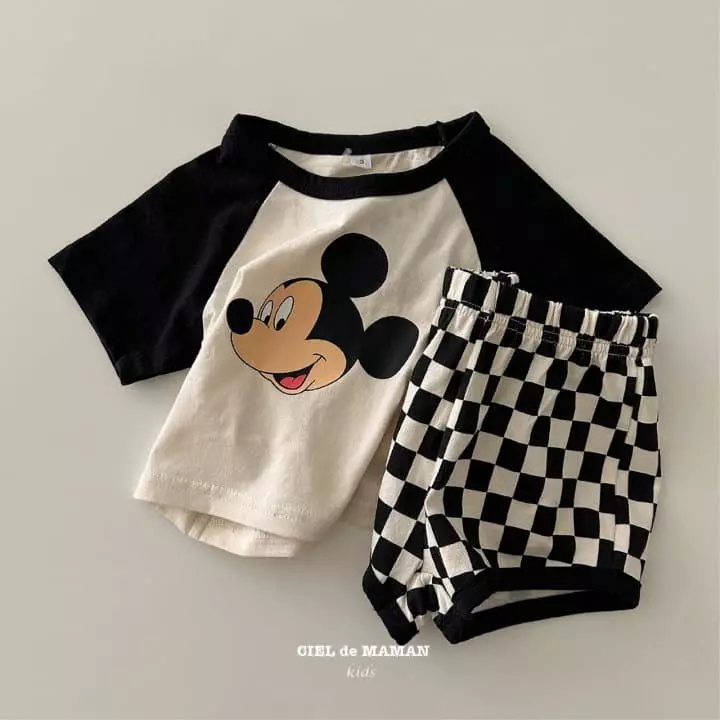 Ciel De Maman - Korean Children Fashion - #minifashionista - M Cub Top Bottom Set - 4