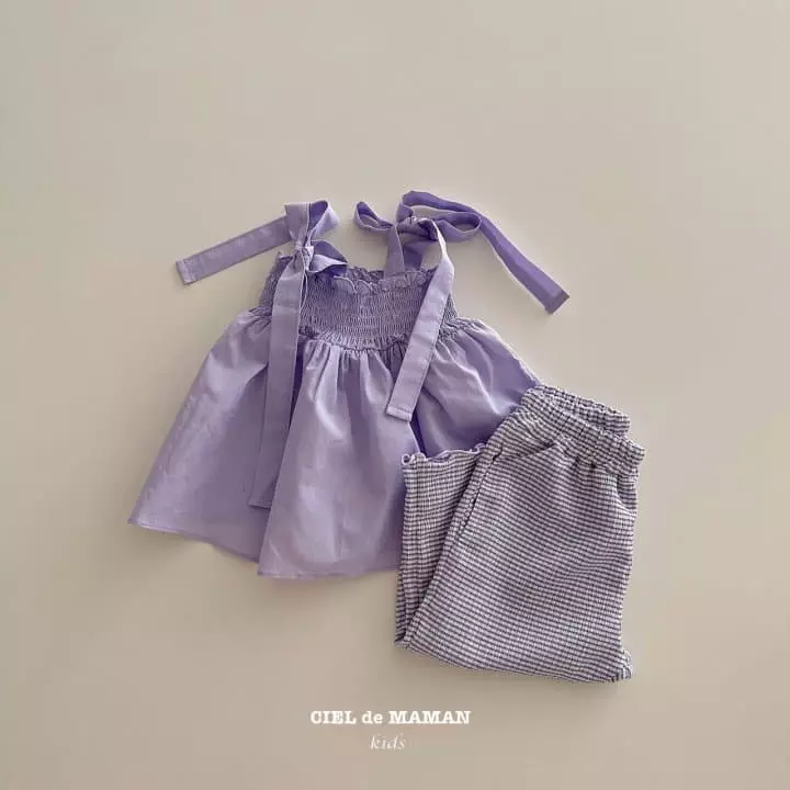 Ciel De Maman - Korean Children Fashion - #todddlerfashion - Smocking Tee - 6