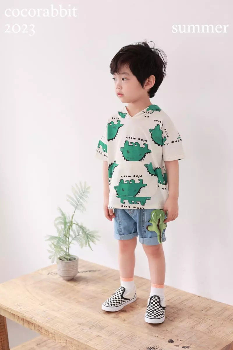 Coco Rabbit - Korean Children Fashion - #discoveringself - Dino Hoody - 6